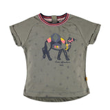 Girls Camel T-shirt