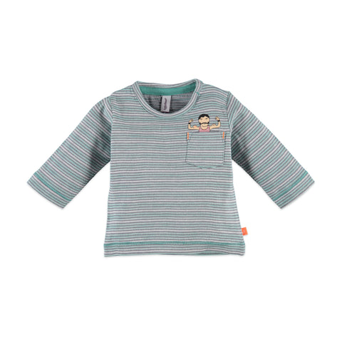 Baby Boys Striped Long Sleeve Top