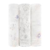 3-Pack Silk Soft Swaddles - Featherlight