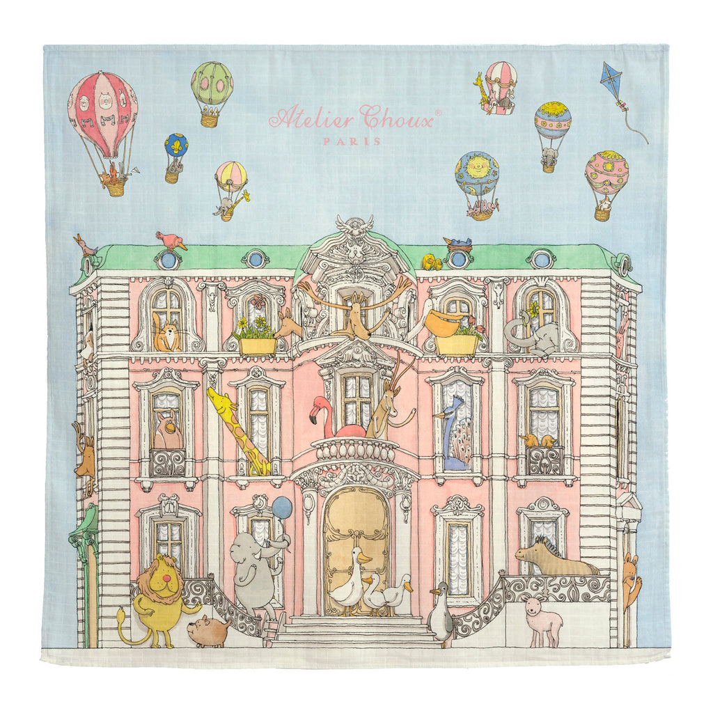GOTS Certified Organic Swaddle - Monceau Mansion
