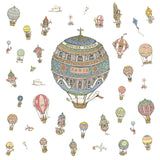 GOTS Certified Organic Swaddle - Hot Air Balloon