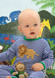 Baby Boys Crochet Lion Romper