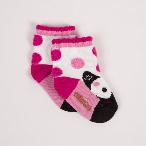 Charming Spotted Jacquard Socks