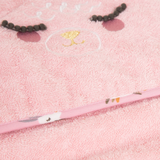 Pink Hooded Terry Towel