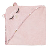Pink Hooded Terry Towel