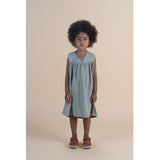 Organic Gauze Dress - Charcoal