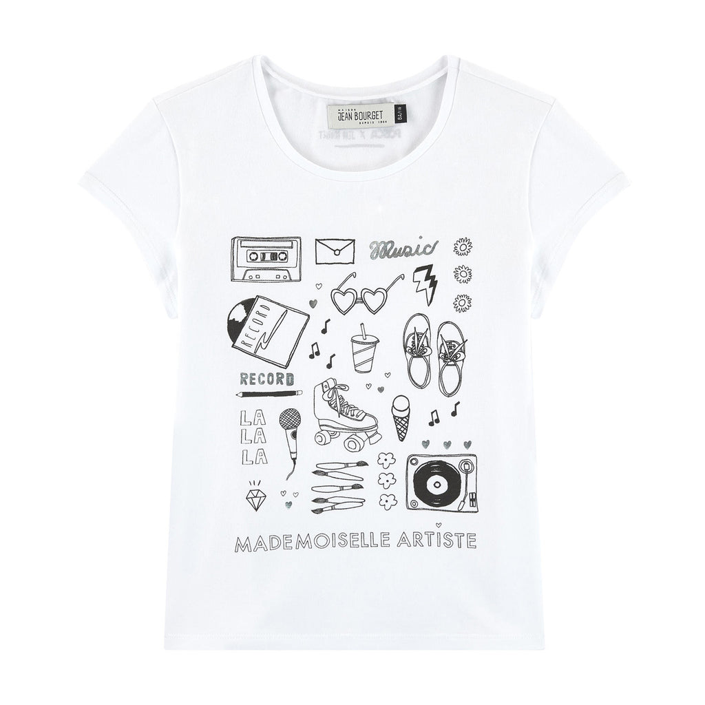 Customizable T-shirt to Color Up Jeanbourget x Posca