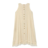 Girls Muslin Ruffle Dress