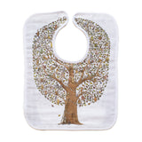 GOTS Certified Organic Large Bib - Friends & Family Tree