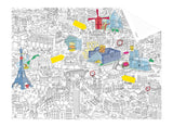 Pocket Map Coloring - Paris