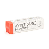 Pocket Games & Coloring with Compact Pencil Crayons - FANTASTIC