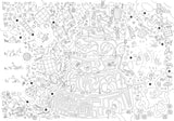 Large Coloring Poster - Playmat