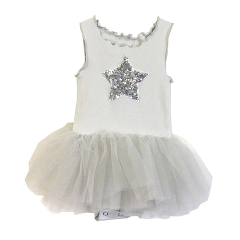 Baby Girls Tutu Dress- Blue