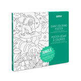 Large Coloring Poster - Jungle