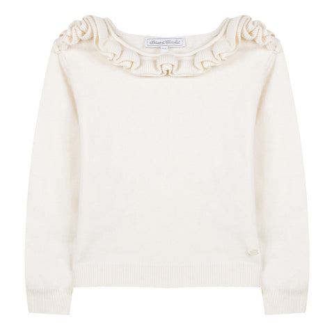 Mother-of-Pearl Wool Sweater