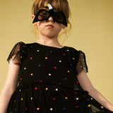 Girls Tiered Tulle Dress