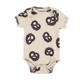 Organic Cotton Pretzel Print Bodysuit