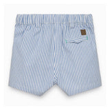 Baby Boys Ocean Blue Striped Shorts