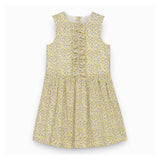 Girls Provence Getaway Yellow Pinafore Dress