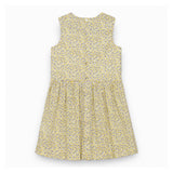 Girls Provence Getaway Yellow Pinafore Dress