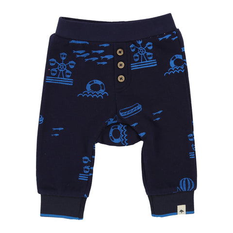 Baby Boys Navy Joggers