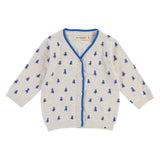 Baby Boys Octopus Print Cardigan