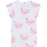 Girls Banana Allover Print Dress