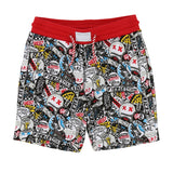 Boys Allover Print Shorts