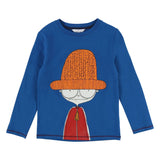 Boys Royal Blue Mister Marc Long-Sleeve Tee