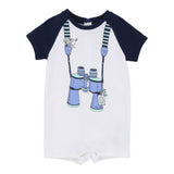 Baby Trompe L'Oeil Front Overalls