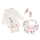 Baby Girls Llama Illustrated Essentials Set