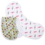 2-Pack Burpy Bibs - Serengti