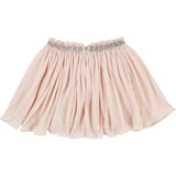 Girls Pleated Skirt with Beading Around Waist