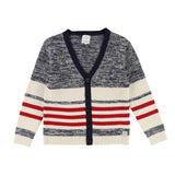 Boys Striped Cardigan