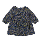 Baby Long Sleeve Viscose Twill Floral Dress