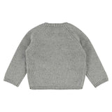 Baby Boy Knit Sweater with Buttoned Shoulder