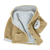 Baby Boys Reversible Sherpa Jacket