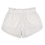 Girls Colombe Shorts - Charcoal Squares
