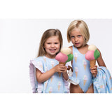 Ice Cream Beach Towel