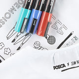 Customizable T-shirt to Color Up Jeanbourget x Posca