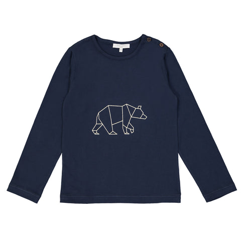 Leopold T-shirt Midnight Blue