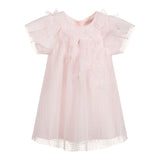 Girls Pink Tulle Dress Set