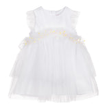 Girls White Tulle Dress