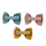 Girls Bowtie Bow Clips ( Pack of 3)