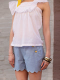 Women's Napoli Top - Milk White