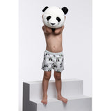 Panda Swim Trunks