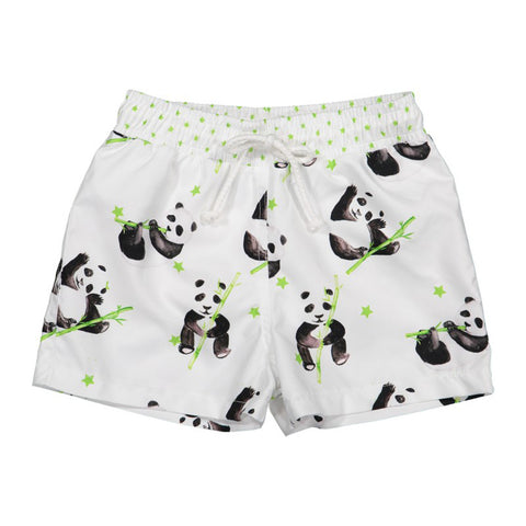 Panda Swim Trunks