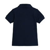 Baby Boys Navy Zebra Polo Shirt