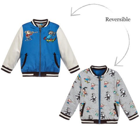 Eastwood Reversible Cartoon Bomber